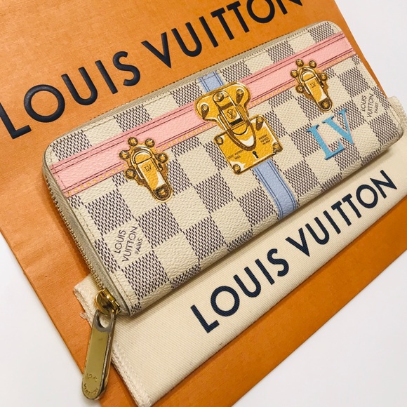 Louis Vuitton Handbags - 🌟LOUIS VUITTON Damier Azur Trunks Clemence Wallet